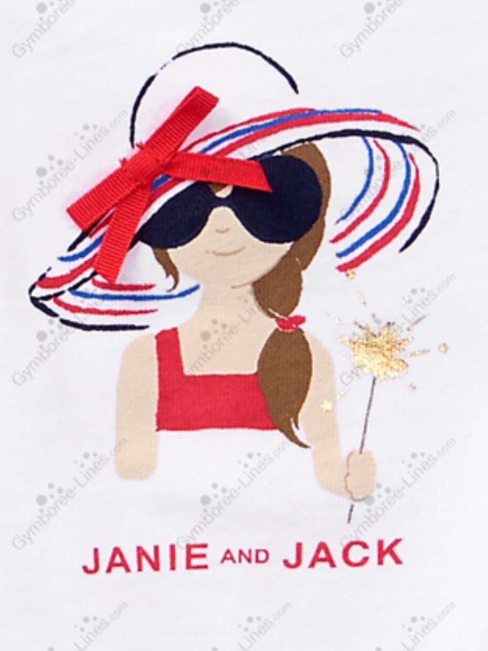 Janie and Jack 4th of July Best Tee Size 6